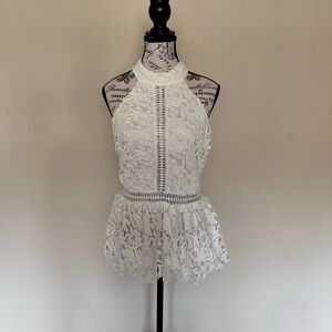 VENUS Ivory Lace Top